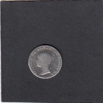 Beschrijving: 4 Pence  VICTORIA   